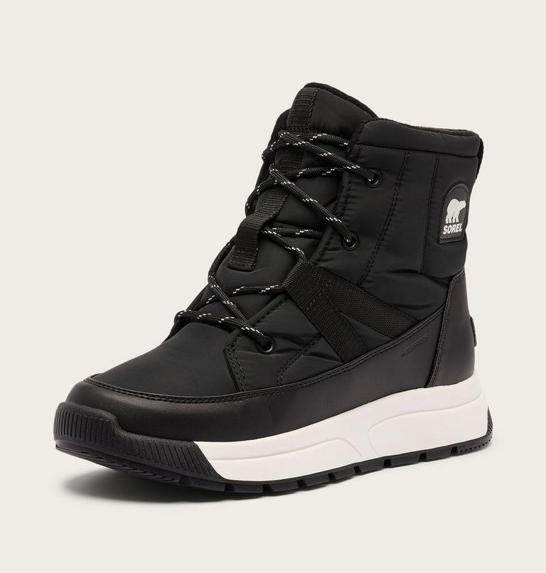 Women's WHITNEY III Mid Waterproof Boots, Color: Black, Sea Salt, image 7