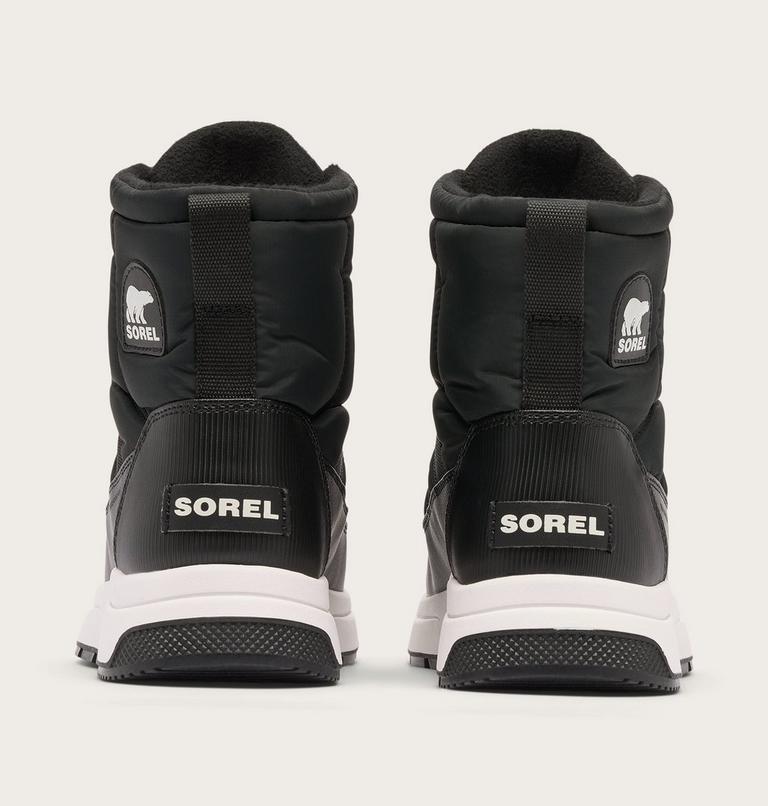 Women's WHITNEY III Mid Waterproof Boots, Color: Black, Sea Salt, image 2