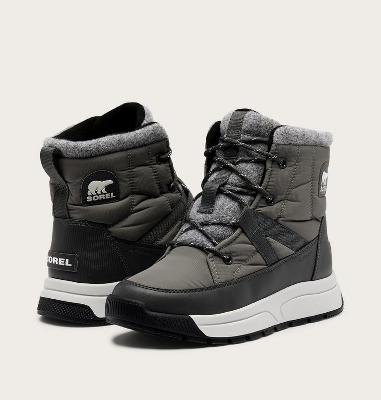 Women's WHITNEY III Mid Waterproof Boots, Color: Quarry, Grill, image 8