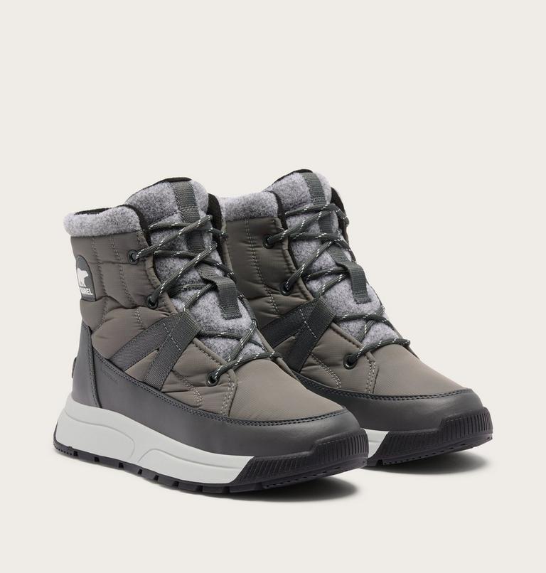Women's WHITNEY III Mid Waterproof Boots, Color: Quarry, Grill, image 2