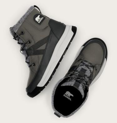 Botas impermeables de caña media WHITNEY III para mujer, Color: Quarry, Grill, image 4