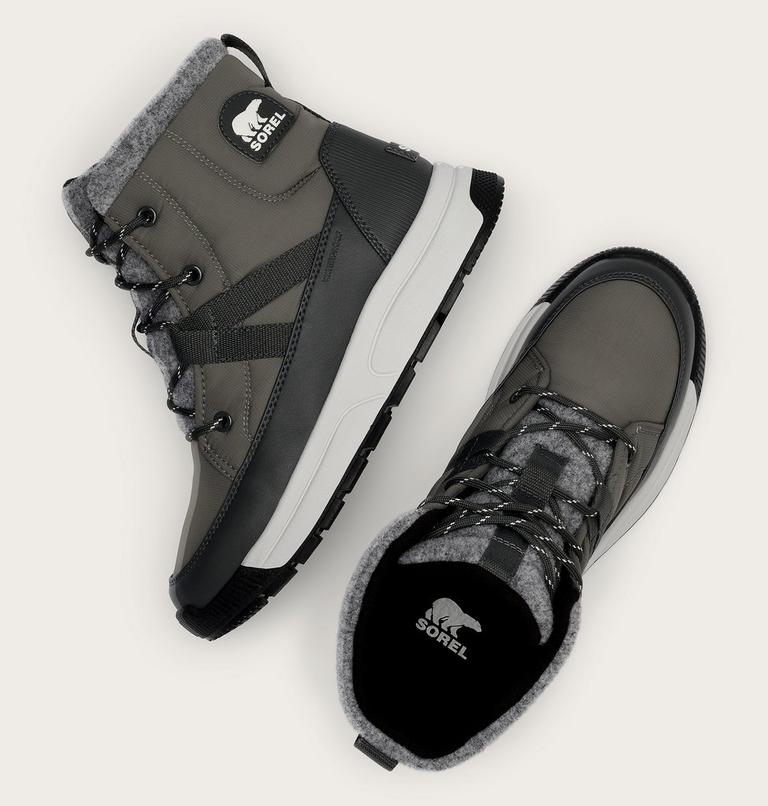 Women's WHITNEY III Mid Waterproof Boots, Color: Quarry, Grill, image 4