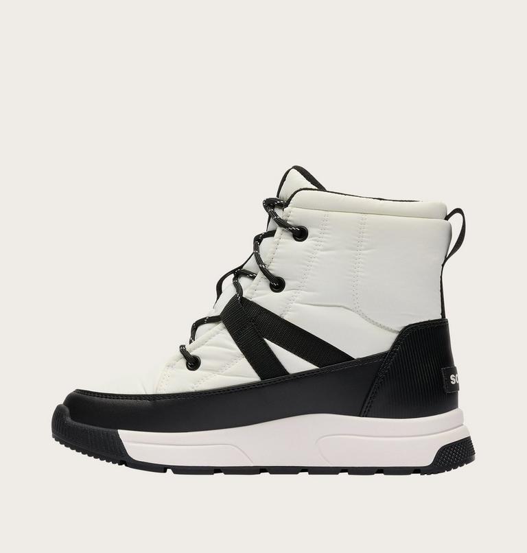 Women's WHITNEY III Mid Waterproof Boots, Color: Sea Salt, Black, image 3
