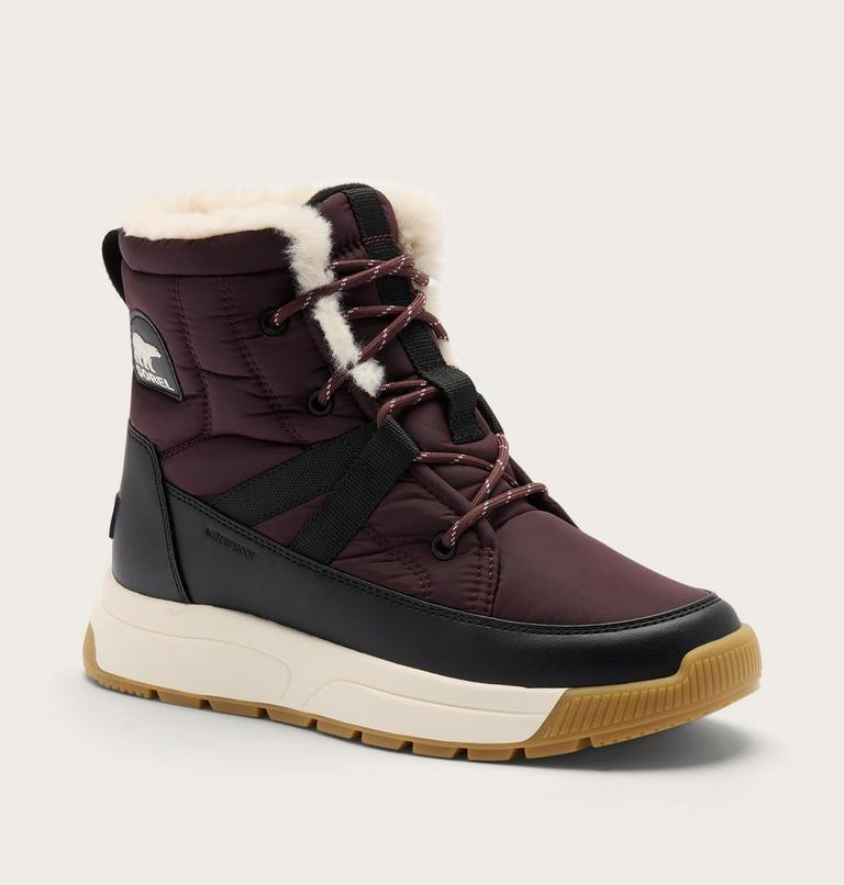 Women's Whitney III Mid Winter Boots, Color: Red Lodge, Black, image 7