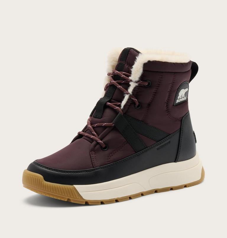 Women's Whitney III Mid Winter Boots, Color: Red Lodge, Black, image 8