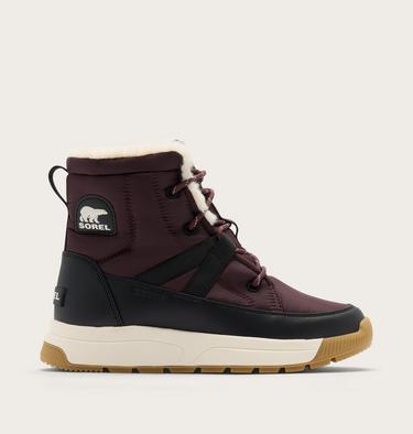 Women's Whitney III Mid Winter Boots, Color: Red Lodge, Black, image 1