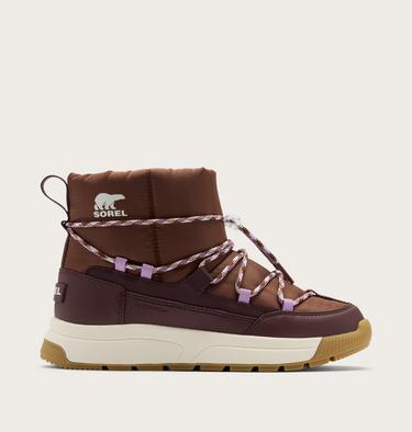 Women's WHITNEY IIl Slip-On Waterproof Boots, Color: Dark Auburn, Red Lodge, image 1