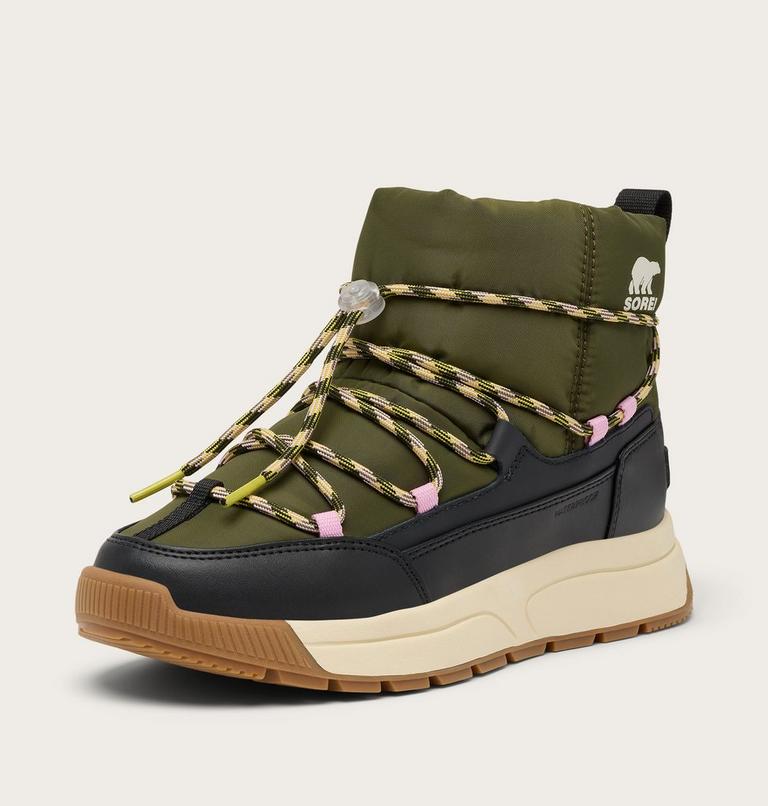 Women's WHITNEY IIl Slip-On Waterproof Boots, Color: Utility Green, Black, image 7