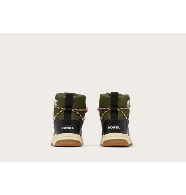 Botas impermeables sin cordones WHITNEY IIl para mujer, Color: Utility Green, Black, image 6
