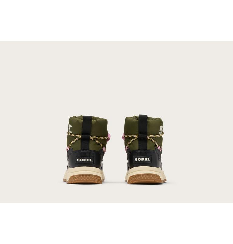 Women's WHITNEY IIl Slip-On Waterproof Boots, Color: Utility Green, Black, image 2