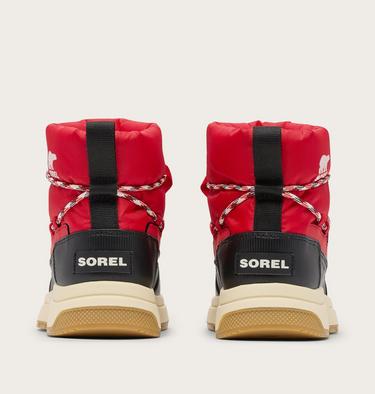 Botas impermeables sin cordones WHITNEY IIl para mujer, Color: Bright Red, Black, image 10