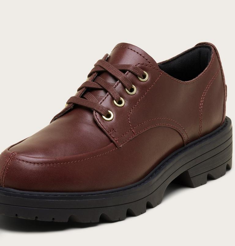 REVEL AVE DERBY Women's Shoe, Color: Redwood, Black, image 9