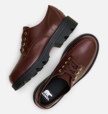 REVEL AVE DERBY Women's Shoe, Color: Redwood, Black, image 4