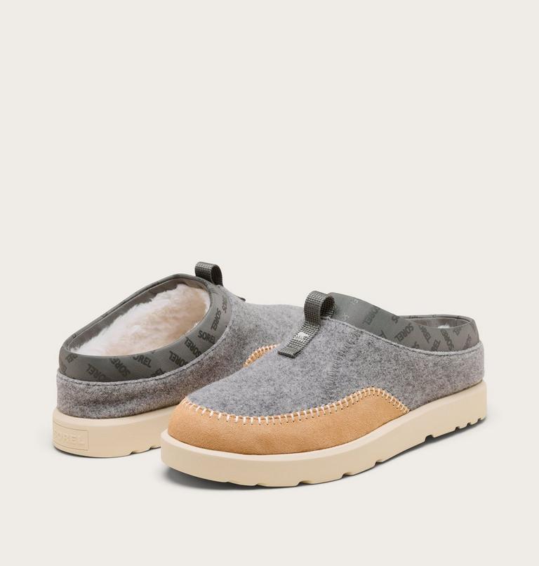 Men's BYWAYS Mule, Color: Quarry, Tawny Buff, image 9