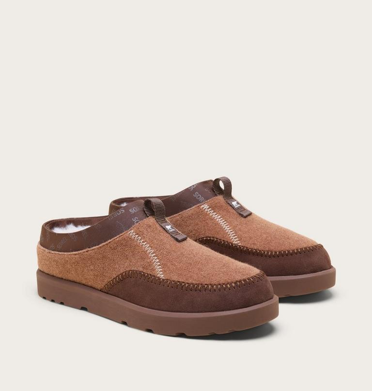 Men's BYWAYS Mule, Color: Velvet Tan, Tobacco, image 2