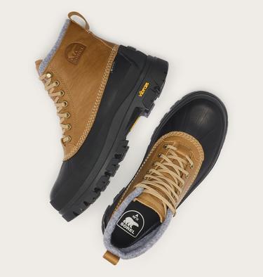 Men's DAYSTORM HORIZON GTX Boots, Color: Caribou Buff, Black, image 4