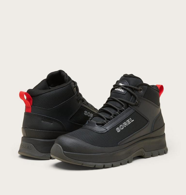 CHAUSSURE DE SPORT MI-HAUTE OUTING NW IMPERMÉABLE pour homme, Color: Black, Black, image 7