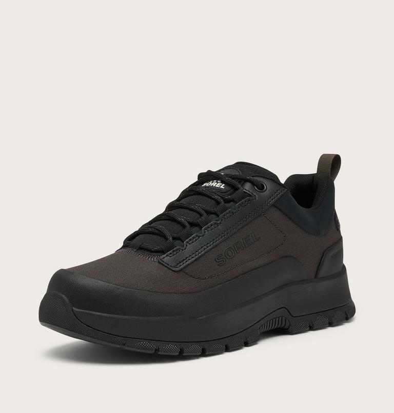 Men's OUTING NW Low Waterproof Sneaker, Color: Black, Jet, image 7