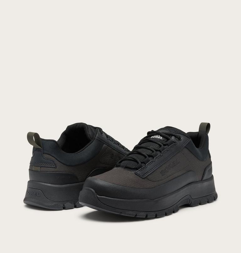 Men's OUTING NW Low Waterproof Sneaker, Color: Black, Jet, image 8