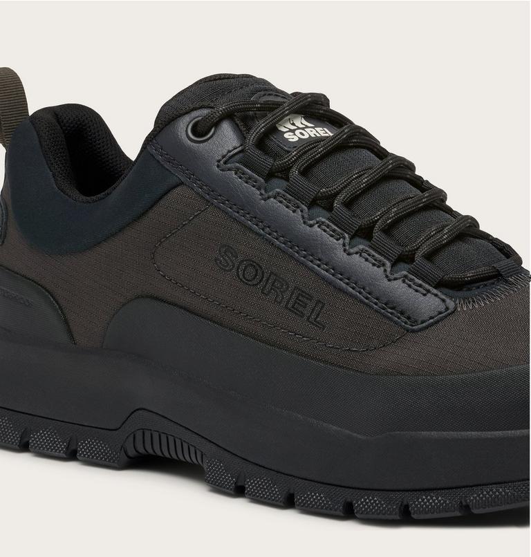 Men's OUTING NW Low Waterproof Sneaker, Color: Black, Jet, image 9