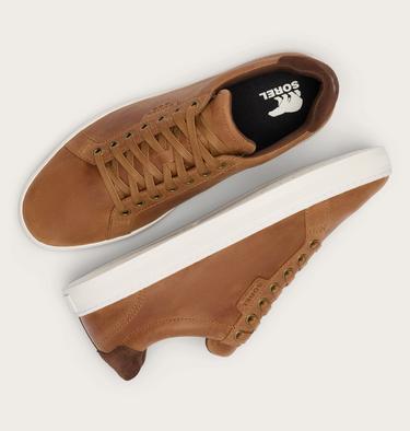 Cyprus LX Men's Sneaker, Color: Velvet Tan, Sea Salt, image 8