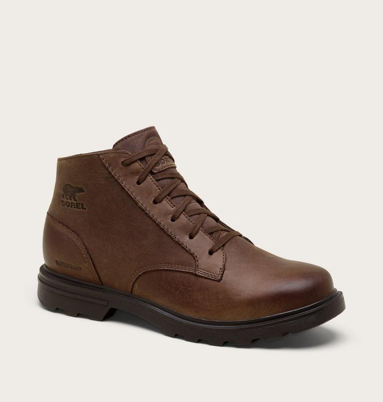 CYPRUS Men's Waterproof Boot, Color: Tobacco, Blackened Brown, image 6