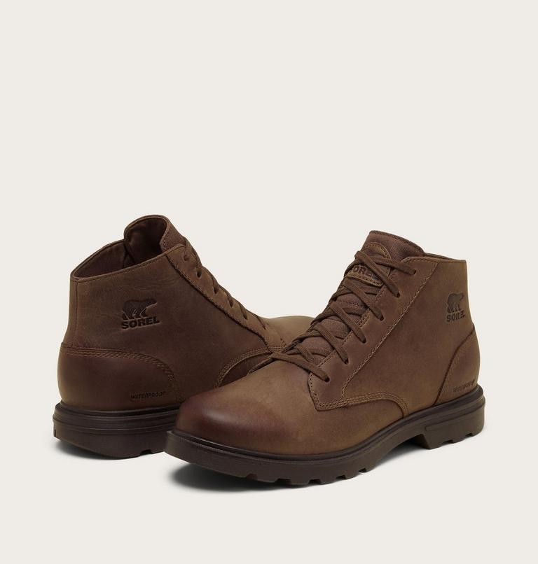 CYPRUS Men's Waterproof Boot, Color: Tobacco, Blackened Brown, image 8
