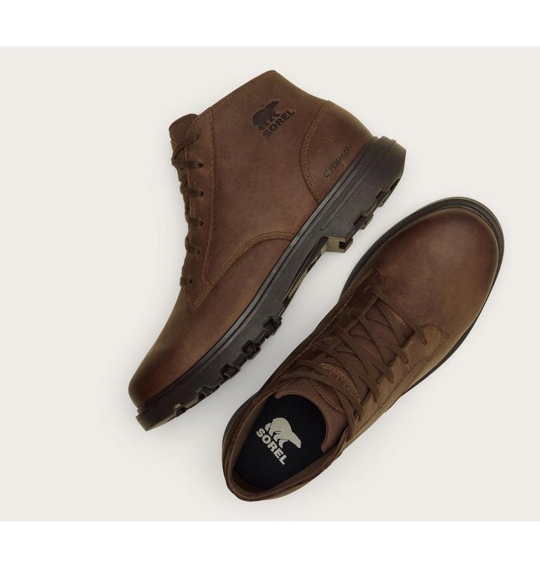 CYPRUS Men's Waterproof Boot, Color: Tobacco, Blackened Brown, image 4