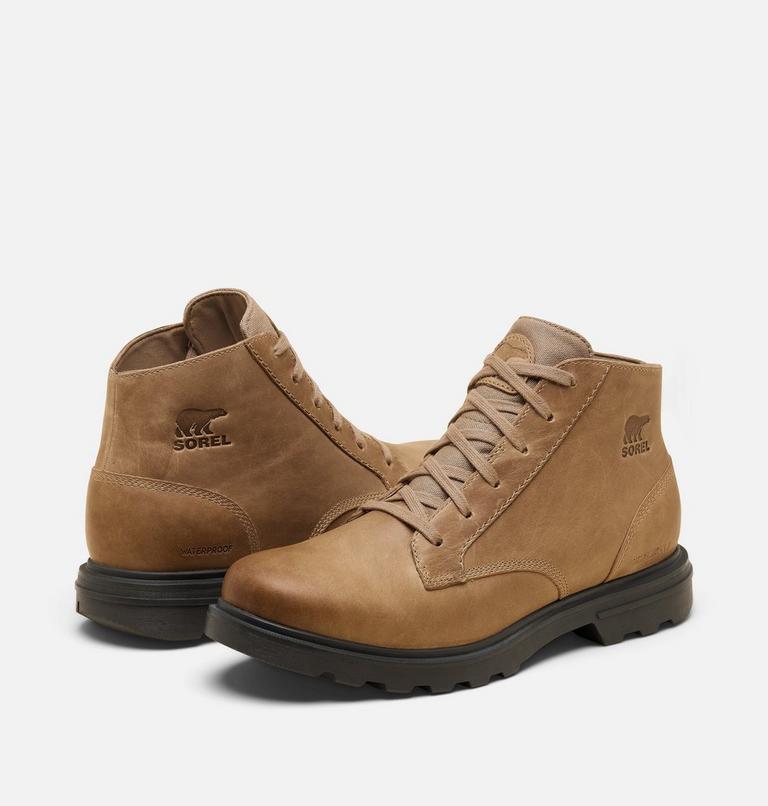 Men's CYPRUS Waterproof Boots, Color: Khaki II, Jet, image 8