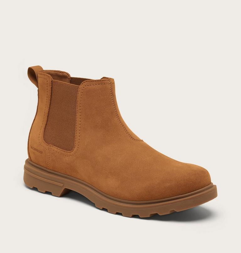 Men's CYPRUS Waterproof Chelsea Boots, Color: Velvet Tan, Gum 10, image 6