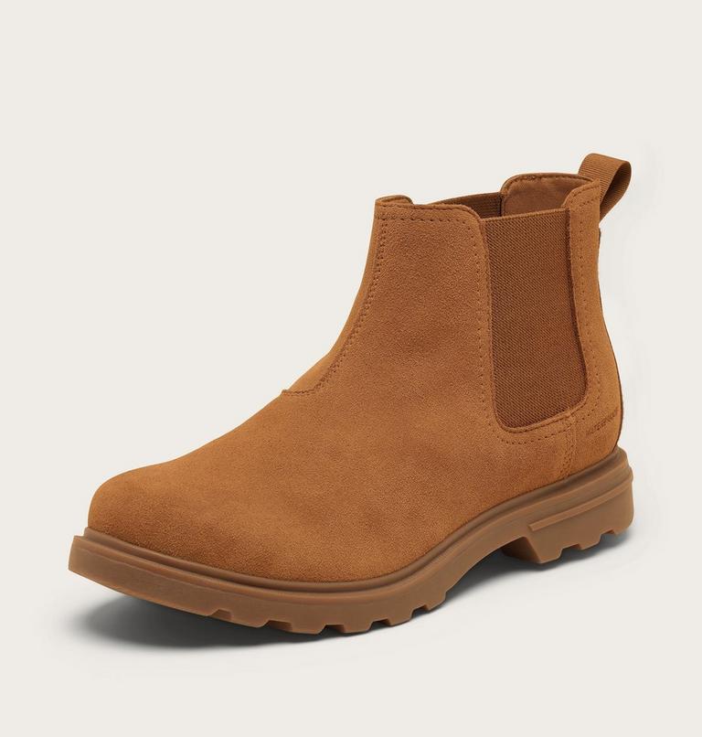 Men's CYPRUS Waterproof Chelsea Boots, Color: Velvet Tan, Gum 10, image 7