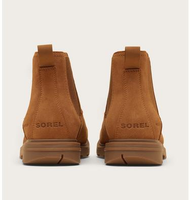 Men's CYPRUS Waterproof Chelsea Boots, Color: Velvet Tan, Gum 10, image 2