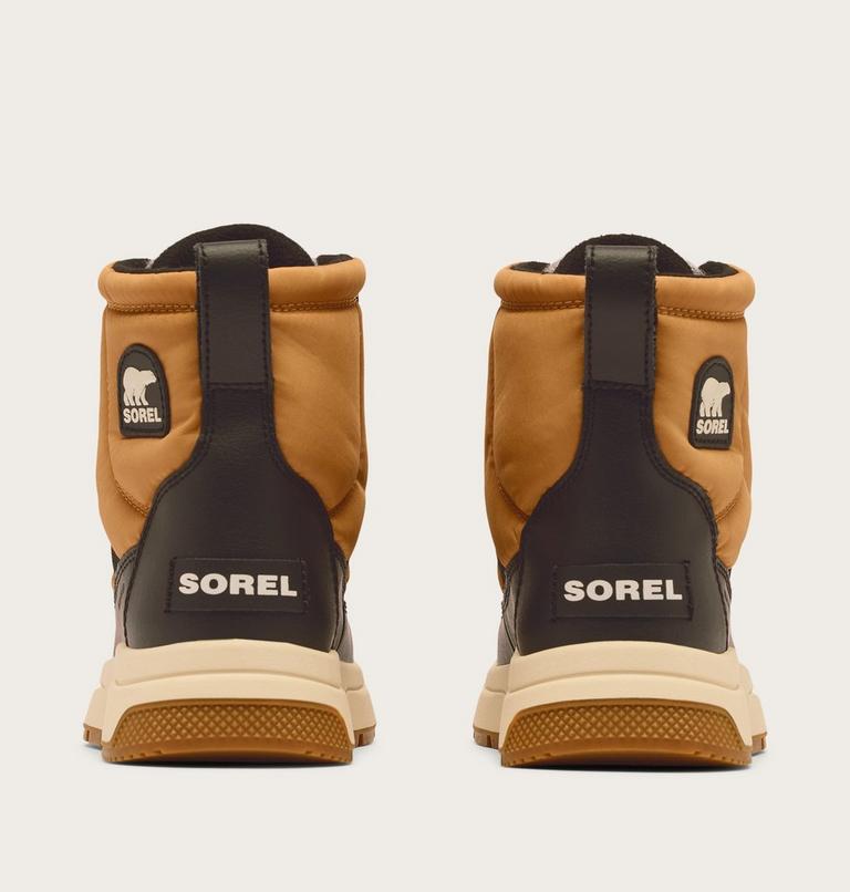 Youth WHITNEY III Waterproof Snow Boots, Color: Tawny Buff, Black, image 2
