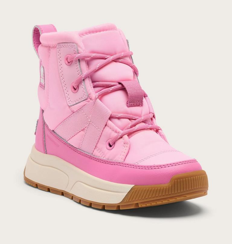 Youth WHITNEY III Waterproof Snow Boots, Color: Pink Flare, Orchid, image 6