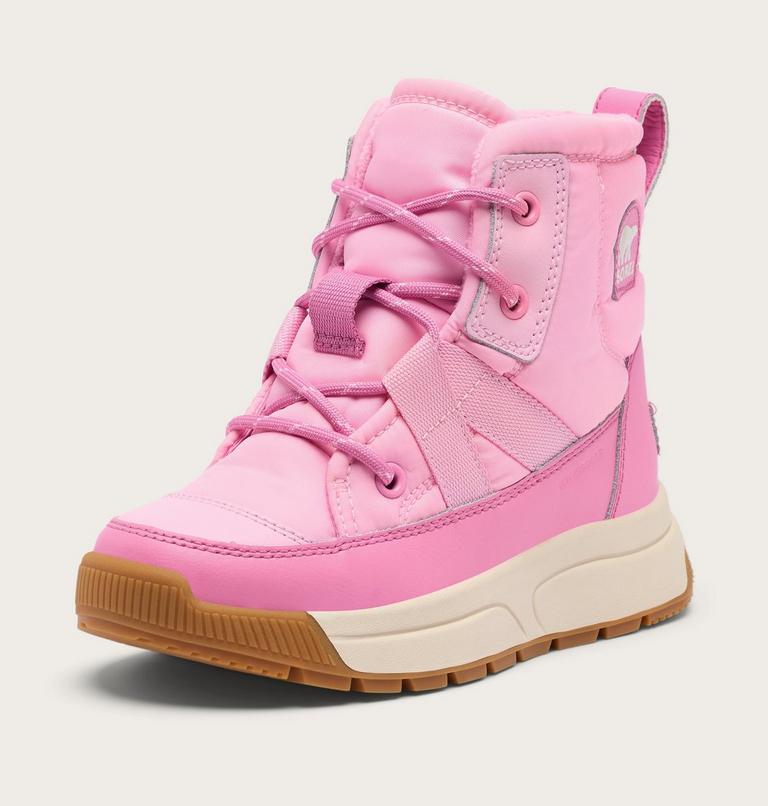 Youth WHITNEY III Waterproof Snow Boots, Color: Pink Flare, Orchid, image 7