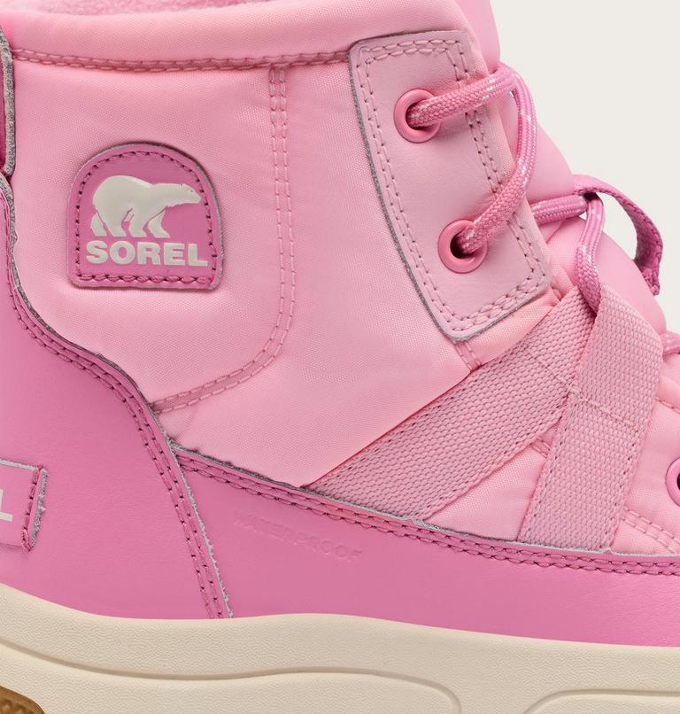 Youth WHITNEY III Waterproof Snow Boots, Color: Pink Flare, Orchid, image 9