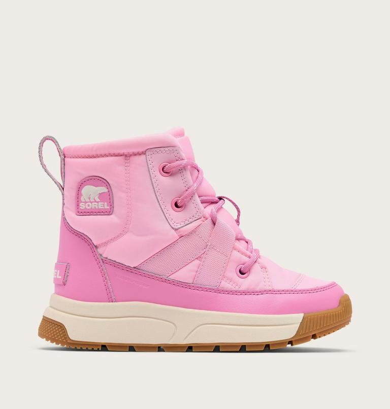 Youth WHITNEY III Waterproof Snow Boots, Color: Pink Flare, Orchid, image 1