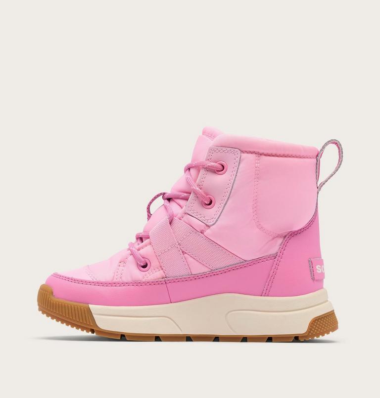 Youth WHITNEY III Waterproof Snow Boots, Color: Pink Flare, Orchid, image 3