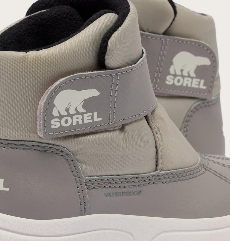 TODDLER WHITNEY III STRAP MID Winter Boot, Color: Dove, Pink Dawn, image 9