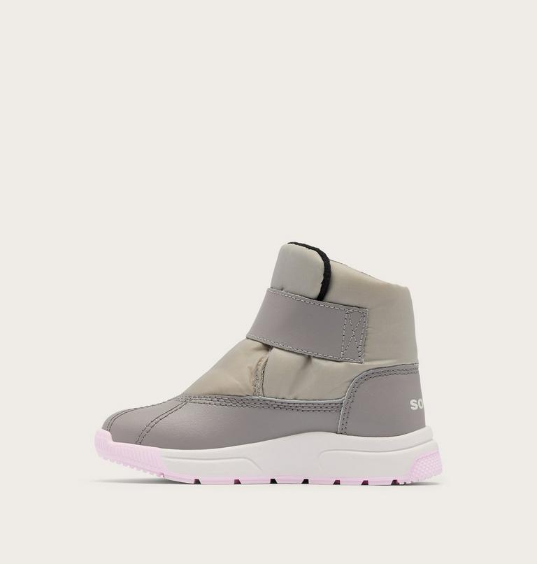 TODDLER WHITNEY III STRAP MID Winter Boot, Color: Dove, Pink Dawn, image 3