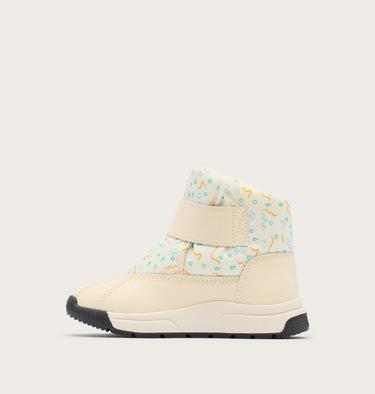 TODDLER WHITNEY III STRAP MID Winter Boot, Color: Snow, Honey White, image 7