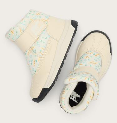 TODDLER WHITNEY III STRAP MID Winter Boot, Color: Snow, Honey White, image 8