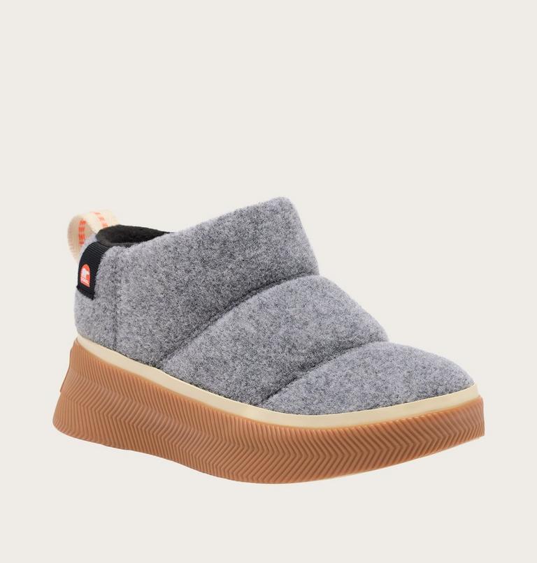 Youth OUT N ABOUT IV Mini Puffy Waterproof Boot, Color: Chrome Grey, Gum 2, image 6