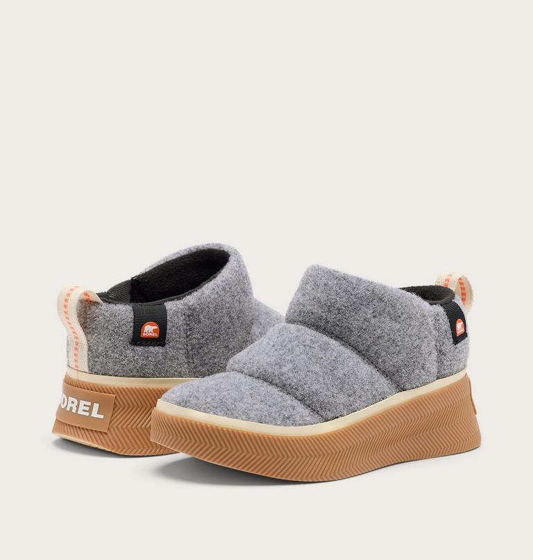 Youth OUT N ABOUT IV Mini Puffy Waterproof Boot, Color: Chrome Grey, Gum 2, image 8