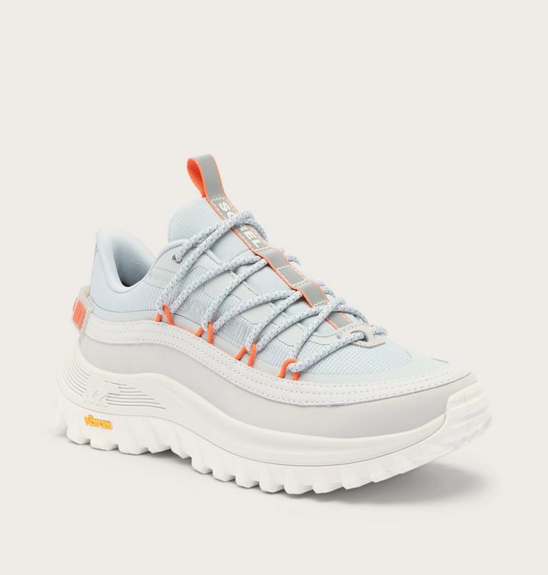 Women's CALLSIGN HORIZON Low GTX Sneaker, Color: Arctic Whisper, Optimized Orange, image 6