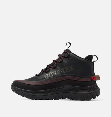CALLSIGN HORIZON MID GTX Men's Waterproof Sneaker, Color: Black, Bright Red, image 4