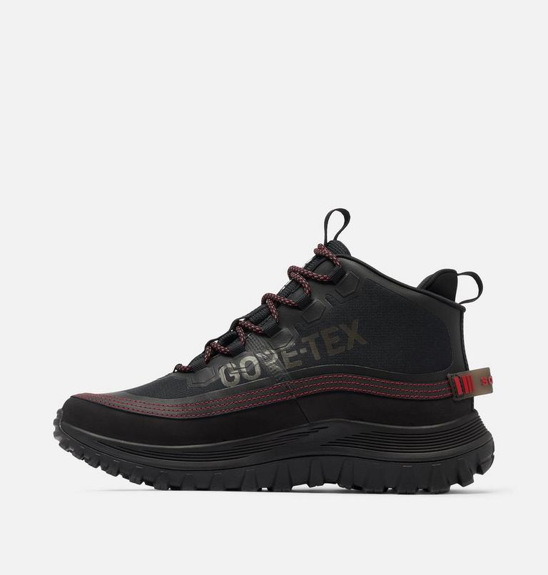 Men's CALLSIGN HORIZON Mid GTX Sneaker, Color: Black, Bright Red, image 4