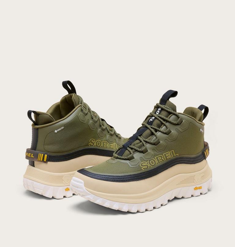Men's CALLSIGN HORIZON Mid GTX Sneaker, Color: Utility Green, Honey White, image 8