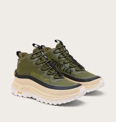 Men's CALLSIGN HORIZON Mid GTX Sneaker, Color: Utility Green, Honey White, image 2