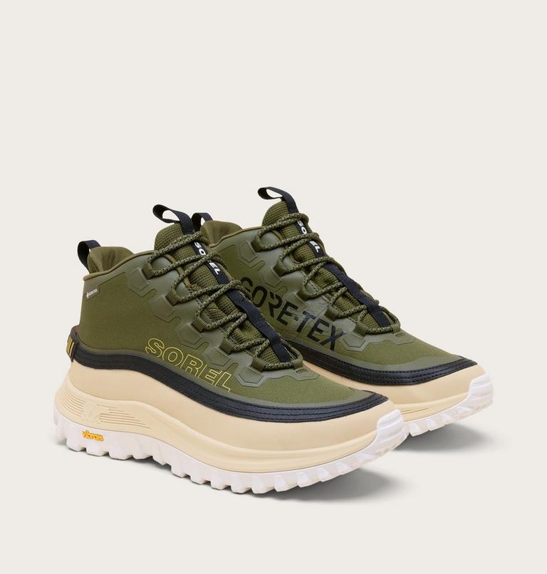Men's CALLSIGN HORIZON Mid GTX Sneaker, Color: Utility Green, Honey White, image 2